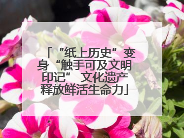 “纸上历史”变身“触手可及文明印记” 文化遗产释放鲜活生命力