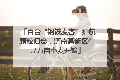 百台“钢铁麦客”护航颗粒归仓，济南高新区4.7万亩小麦开镰