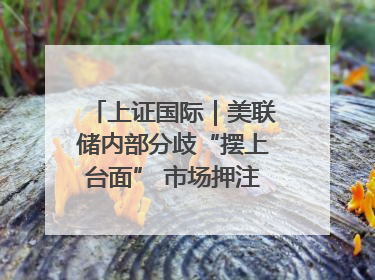 上证国际｜美联储内部分歧“摆上台面” 市场押注秋季开启降息