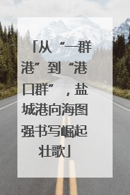 从“一群港”到“港口群”，盐城港向海图强书写崛起壮歌
