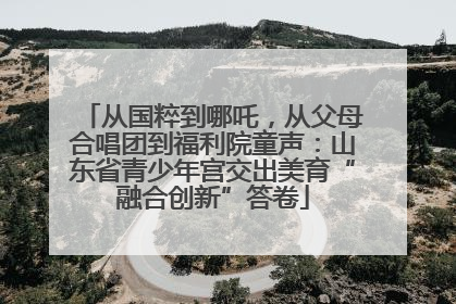 从国粹到哪吒，从父母合唱团到福利院童声：山东省青少年宫交出美育“融合创新”答卷