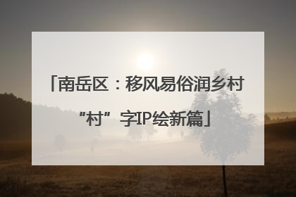 南岳区：移风易俗润乡村 “村”字IP绘新篇