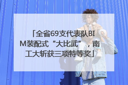 全省69支代表队BIM装配式“大比武”，南工大斩获三项特等奖