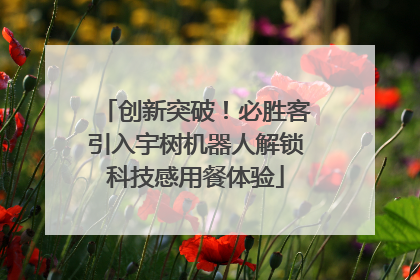 创新突破！必胜客引入宇树机器人解锁科技感用餐体验