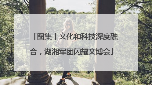 图集丨文化和科技深度融合，湖湘军团闪耀文博会