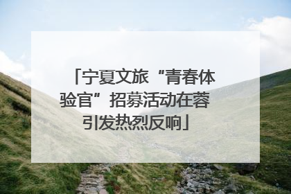 宁夏文旅“青春体验官”招募活动在蓉引发热烈反响