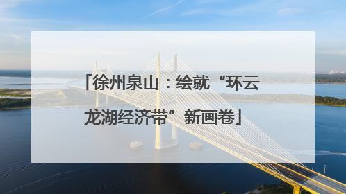 徐州泉山：绘就“环云龙湖经济带”新画卷