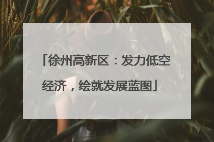 徐州高新区：发力低空经济，绘就发展蓝图