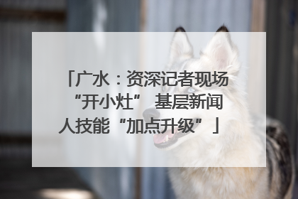 广水：资深记者现场“开小灶” 基层新闻人技能“加点升级”