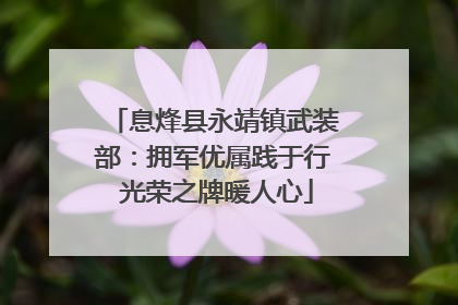 息烽县永靖镇武装部：拥军优属践于行 光荣之牌暖人心