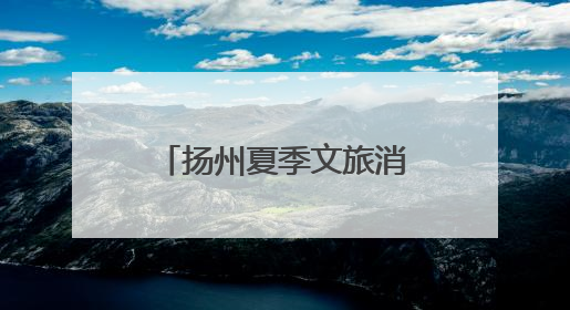 扬州夏季文旅消费推广季在沪上火热开启，诚邀上海及全国游客赴约“夏扬州”