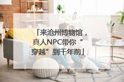 来沧州博物馆，真人NPC带你“穿越”到千年前