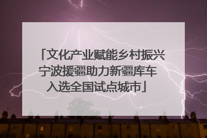 文化产业赋能乡村振兴 宁波援疆助力新疆库车入选全国试点城市