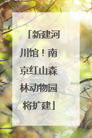 新建河川馆！南京红山森林动物园将扩建