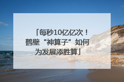 每秒10亿亿次！鹤壁“神算子”如何为发展添胜算