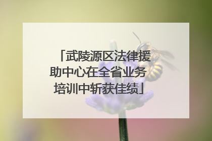 武陵源区法律援助中心在全省业务培训中斩获佳绩