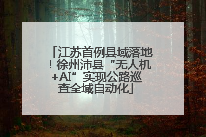 江苏首例县域落地！徐州沛县“无人机+AI”实现公路巡查全域自动化