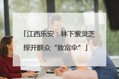 江西乐安：林下紫灵芝撑开群众“致富伞”