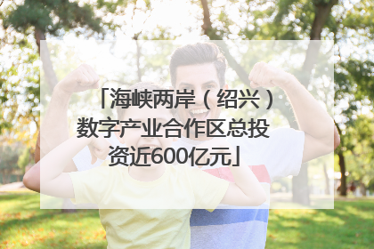 海峡两岸（绍兴）数字产业合作区总投资近600亿元