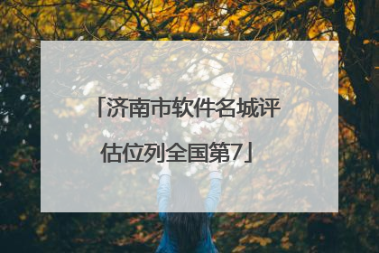 济南市软件名城评估位列全国第7