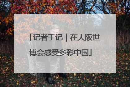 记者手记｜在大阪世博会感受多彩中国