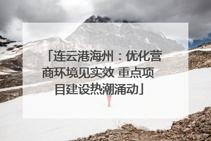 连云港海州：优化营商环境见实效 重点项目建设热潮涌动