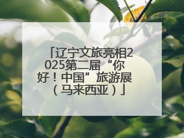 辽宁文旅亮相2025第二届“你好！中国”旅游展（马来西亚）