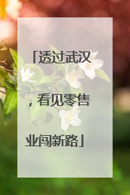 透过武汉，看见零售业闯新路