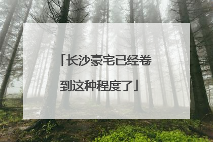 长沙豪宅已经卷到这种程度了