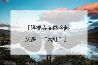 隆福寺商圈今起又多一“网红”