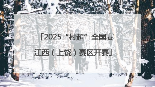 2025“村超”全国赛江西（上饶）赛区开赛
