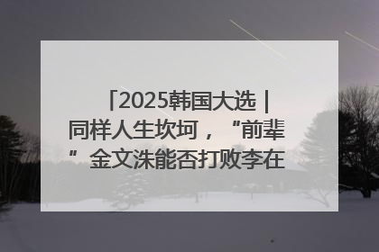 2025韩国大选｜同样人生坎坷，“前辈”金文洙能否打败李在明“逆风翻盘”？